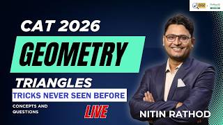 Geometry | Area of Triangle + Pythagorean Triplets | Shortcuts You've Never Seen Before! | CAT 2026