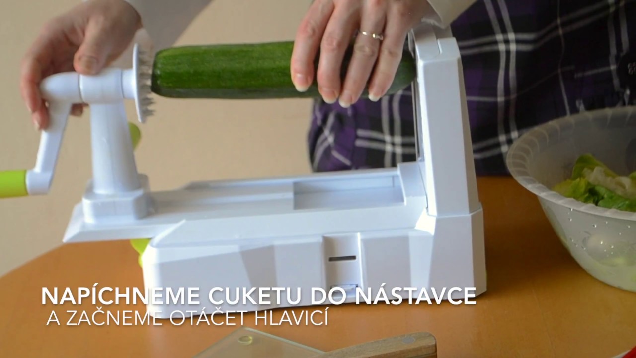 Spiralizér / Kráječ ovoce a zeleniny