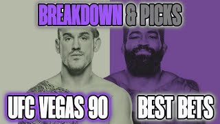 ALLEN VS CURTIS UFC Vegas 90 BEST Bets