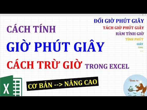 Video: Cách Tính Giờ Làm Việc