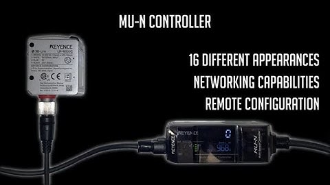 Self-Contained Full-Spectrum Sensor | KEYENCE LR-W Sensor - First Time Setup