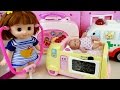 Doctor kit and baby doll ambulance hospital car toys play