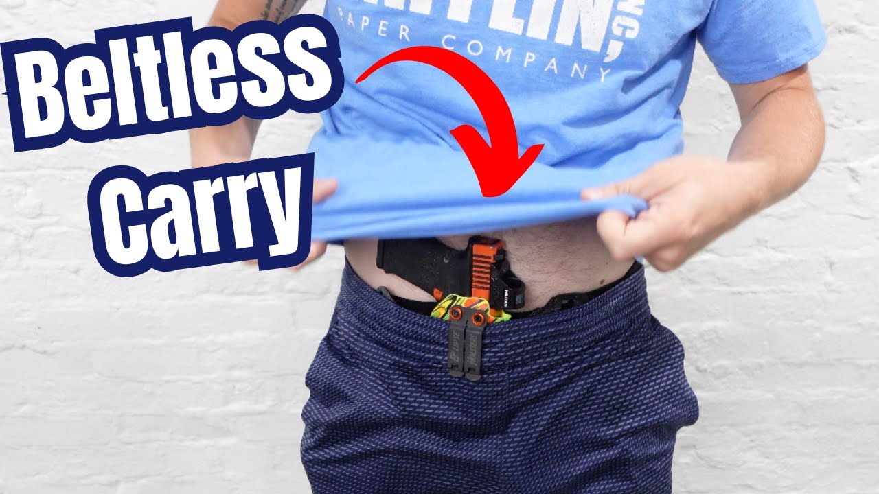 Conceal Carry in Gym Shorts or Sweatpants - YouTube