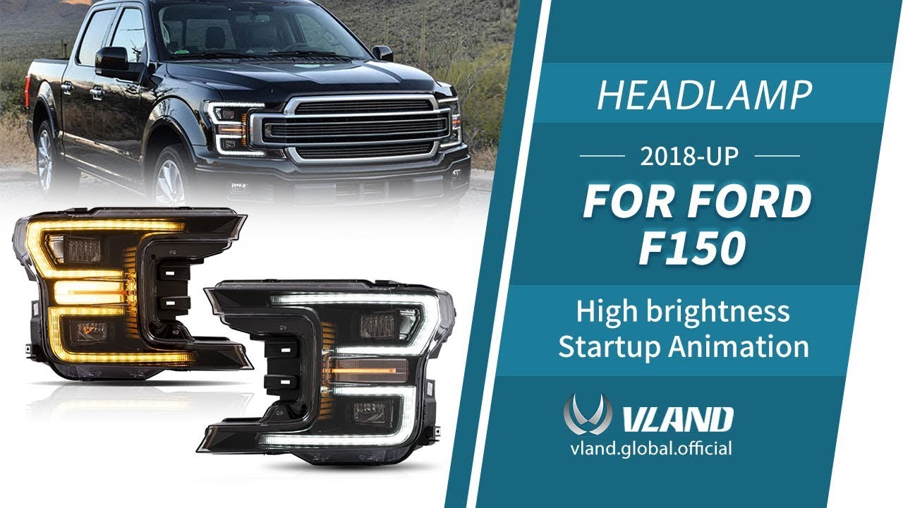 VLAND Headlights LED Fit Dodge Ram 1500 2019-2024 Projector W/Start-up