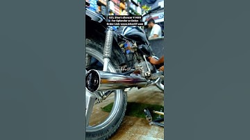 Thumbnail of GCL short old silencer in splendor & delex bike 👍 #youtube #biker07 #youtubeshorts #trending