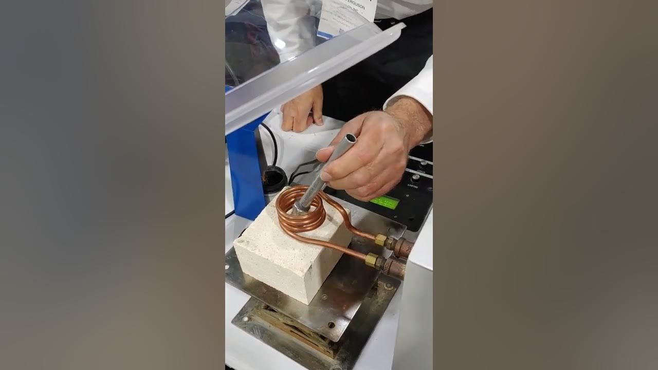Induction Brazing Utilizing Aluminum Paste Fusion Inc. YouTube
