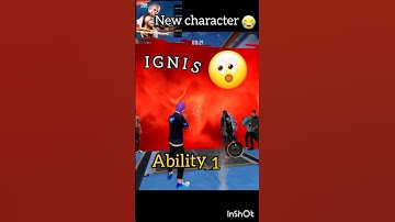 New ignis character ability test 😱😅 #freefire #shorts #ability