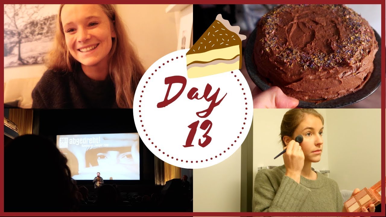 FILMFESTIVAL & SÜßKARTOFFELKUCHEN | Vlogmas Day 13 | Charlotte K.