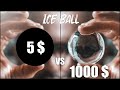 How to make clear ice ball - 5$ ice mold vs 1000$ ice press