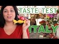 ITALIAN FOOD TASTE TEST #1 | ITALY | VIVIAN REACTS