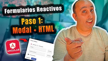 🎬 Introducción a Formularios Reactivos en Angular: Creando una Ventana Modal 🖼️ y Diseño HTML 🎨