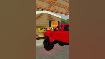 TOW TRUCK STUCK IN DEEP MUD! (BIG TOW JOB) | FS22 #shorts