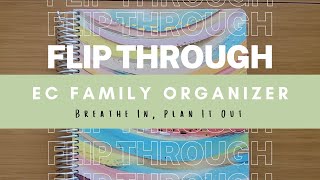 Family Organizer Book Walk Through