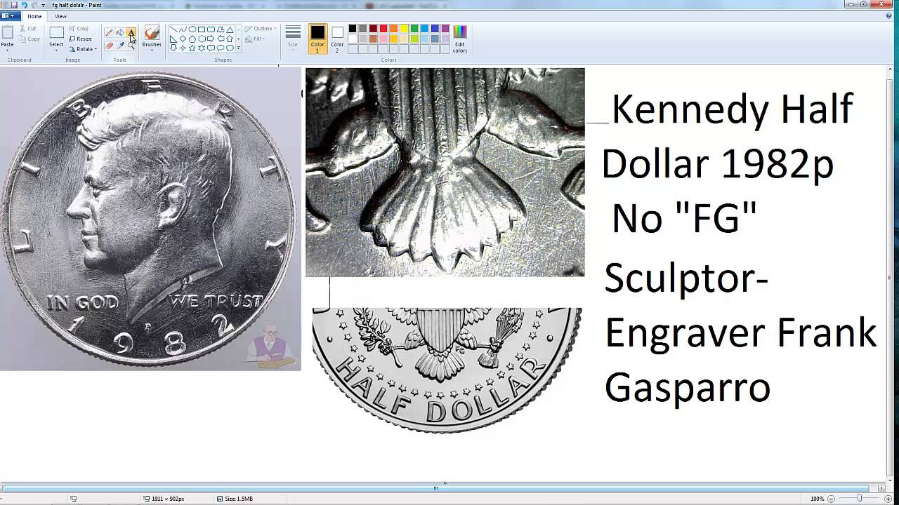 Kennedy Half Dollar No Fg Coin Collectible Youtube