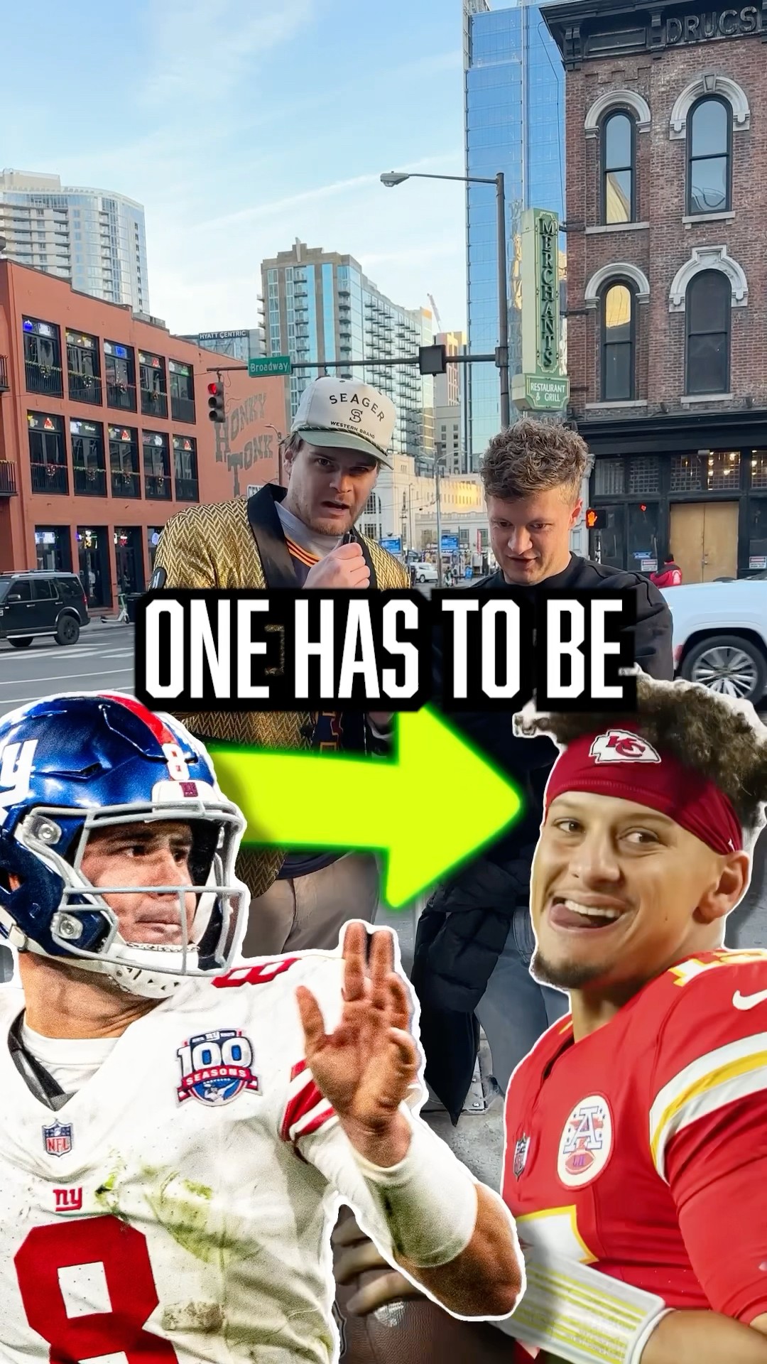 This foreigner knows his NFL quarterbacks ??