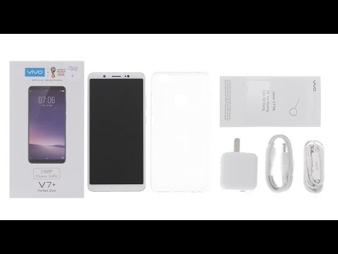 Đập Hộp(unbox) Vivo V7 Plus - Tràn Viền Như Samsung Note 8