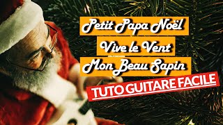 Video-Miniaturansicht von „3 chansons de Noël FACILES À JOUER : tuto guitare débutant“