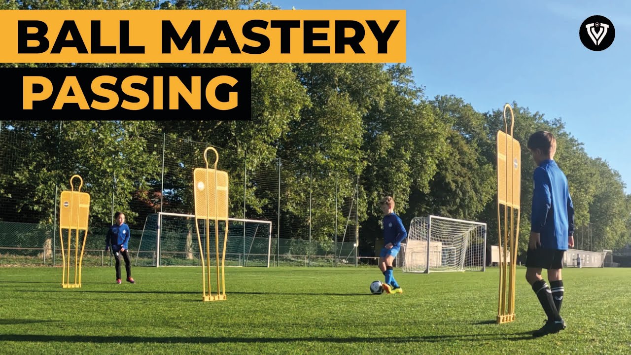 Ball Mastery & Passing | Soccer Drills - Football Exericses - YouTube