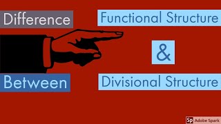 Difference between - Functional Structure & Divisional Structure