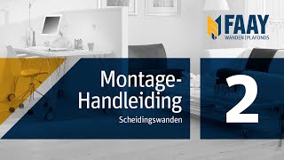 2.0 Montage-Handleiding Scheidingswanden Faay Vp54-Vp70