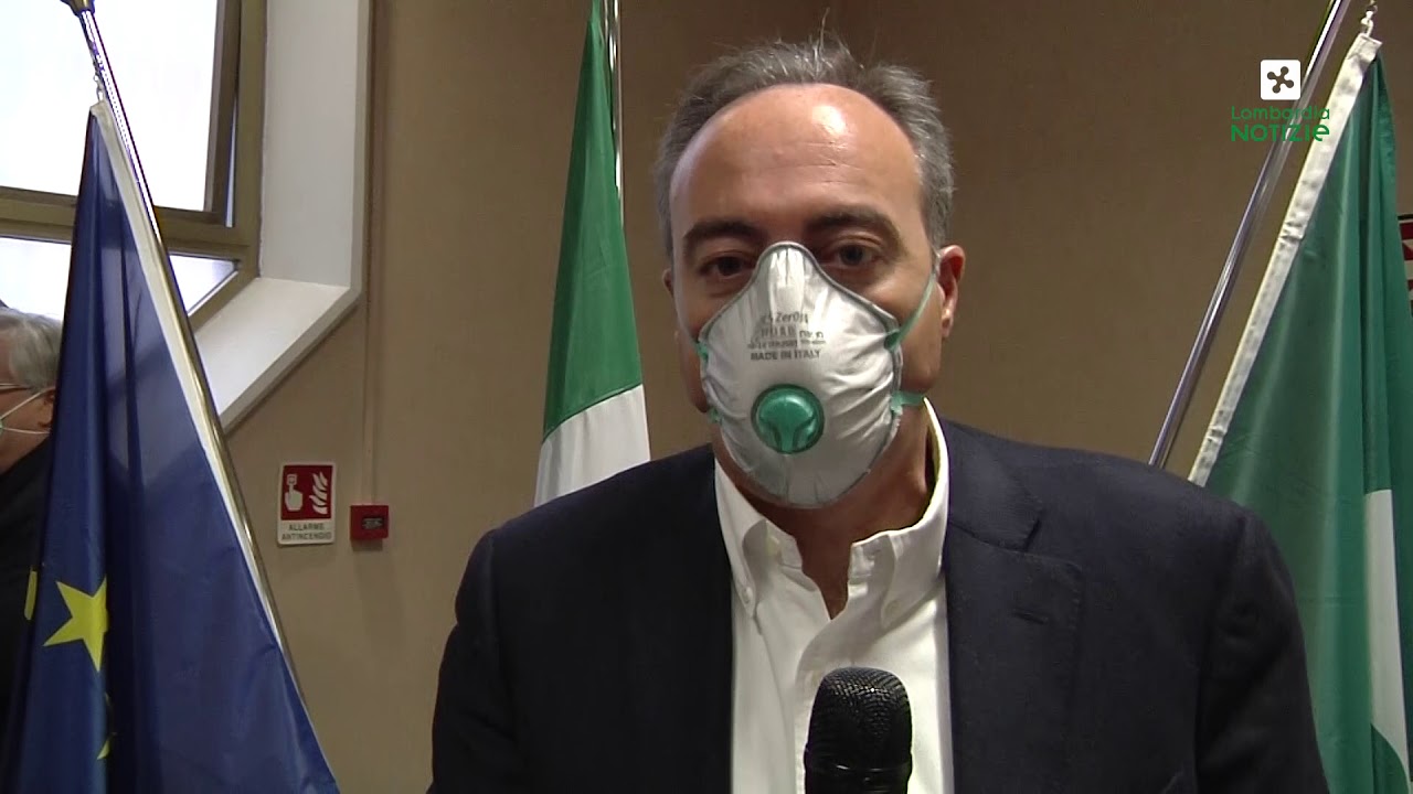 Coronavirus, la presentazione del reparto Covid da 180 posti degli Spedali Civili Brescia