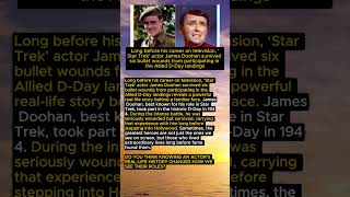 James Doohan’s War Hero Story #jamesdoohan #startrek #history #shorts #viralshorts #hollywood #news