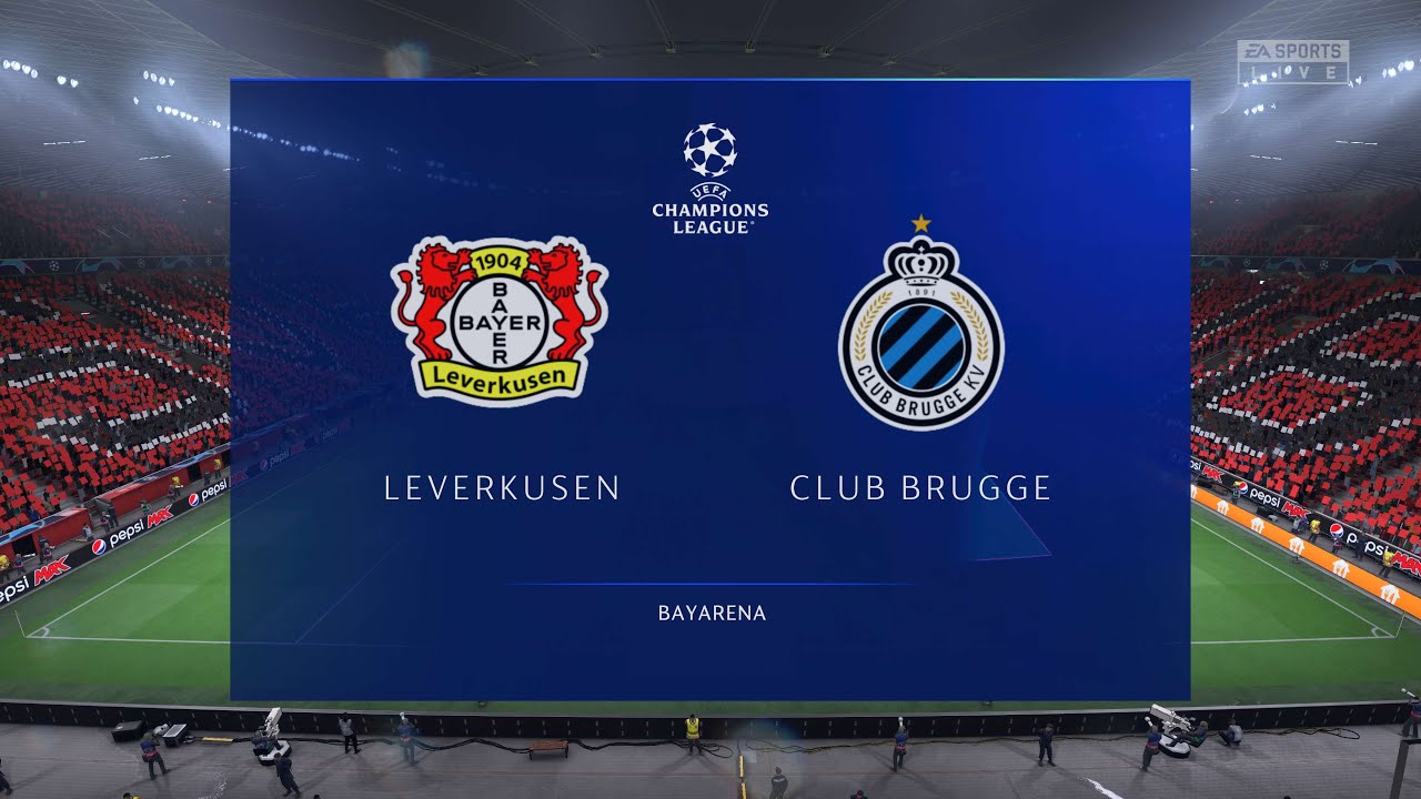 Club Brugge v Manchester United background, UEFA Champions League