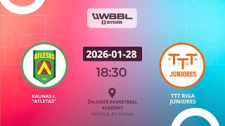 WBBL Division B: Kaunas r. Atletas v TTT Juniores