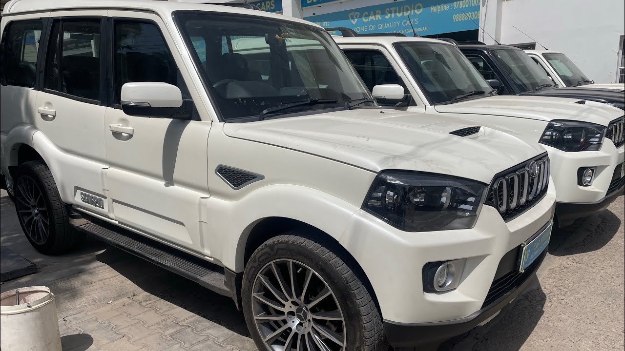 SECOND HAND CAR IN MOHALI MAHINDRA SCORPIO 2020 MODEL FOR SALE PRICE (1_.50) LAKHS RS ONLY 😱