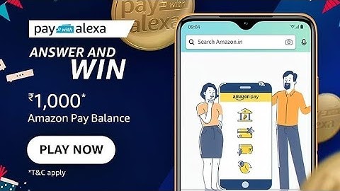 Amazon Pay With Alexa Quiz Answers Today l Amazon Quiz Answers Today l   01 March 2023