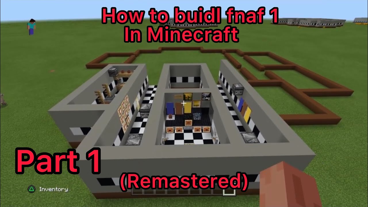 How To Build Five Nights at Freddy's Map in Minecraft - Part 1