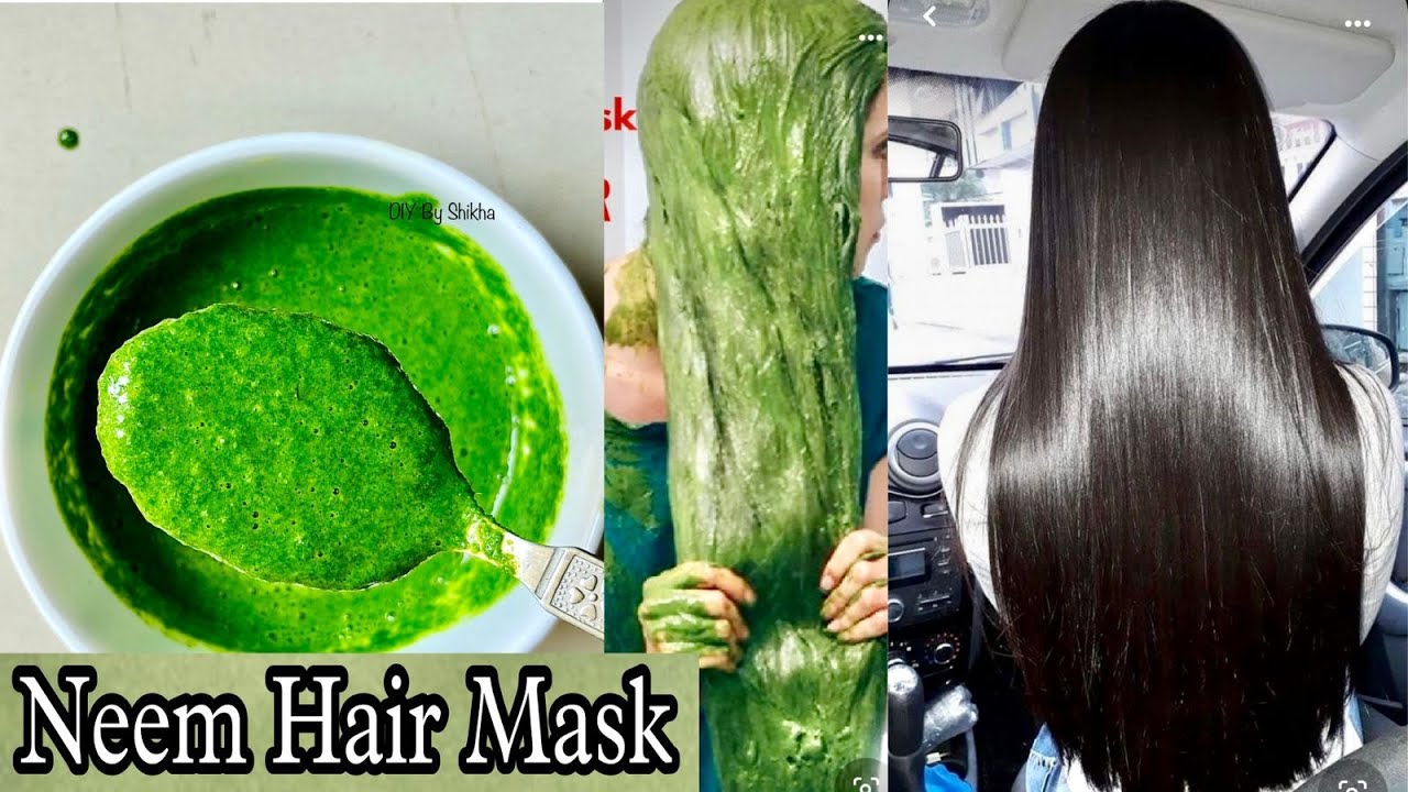 Neem Hair Mask | Best Hair Mask For Dandruff | Dandruff Hair Mask | DIY By  Shikha - YouTube