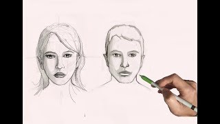 ... here i give a step by tutorial on how to draw both man and women's
face. this guide is perfect for beginn...