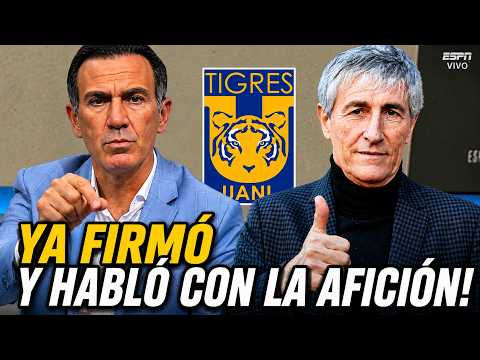 ¡ES DEL TIGRES😱! DIJO SÍ Y LA AFICIÓN ENTRA EN LOCURA TOTAL CON EL NUEVO ENTRENADOR! TIGRES UANL HOY