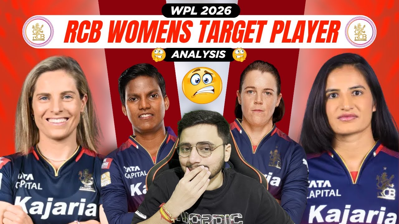 RCB Women's Team BEST Auction Strategy For IPL 2026