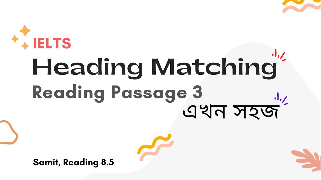 Cambridge Book 14, Test 2, Passage 3, List of Heading