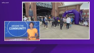 Walk to End Alzheimer’s draws hundreds to Segra Park