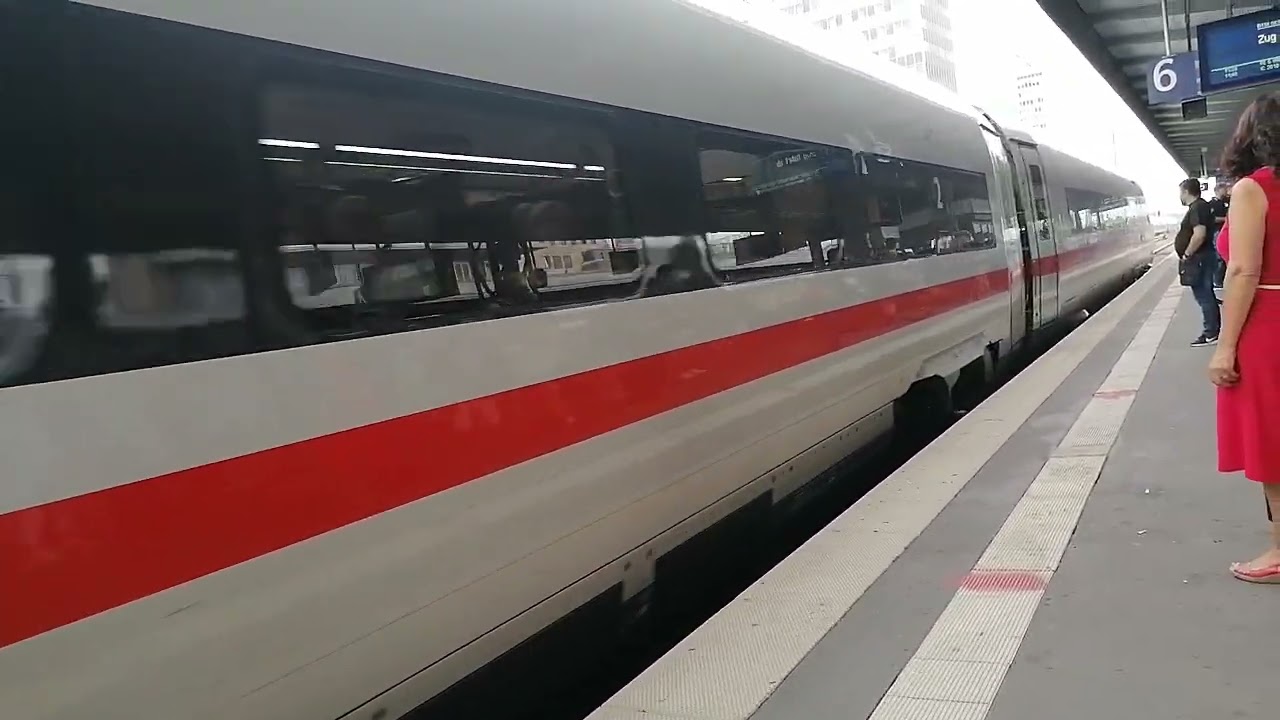 ice train in Germany YouTube