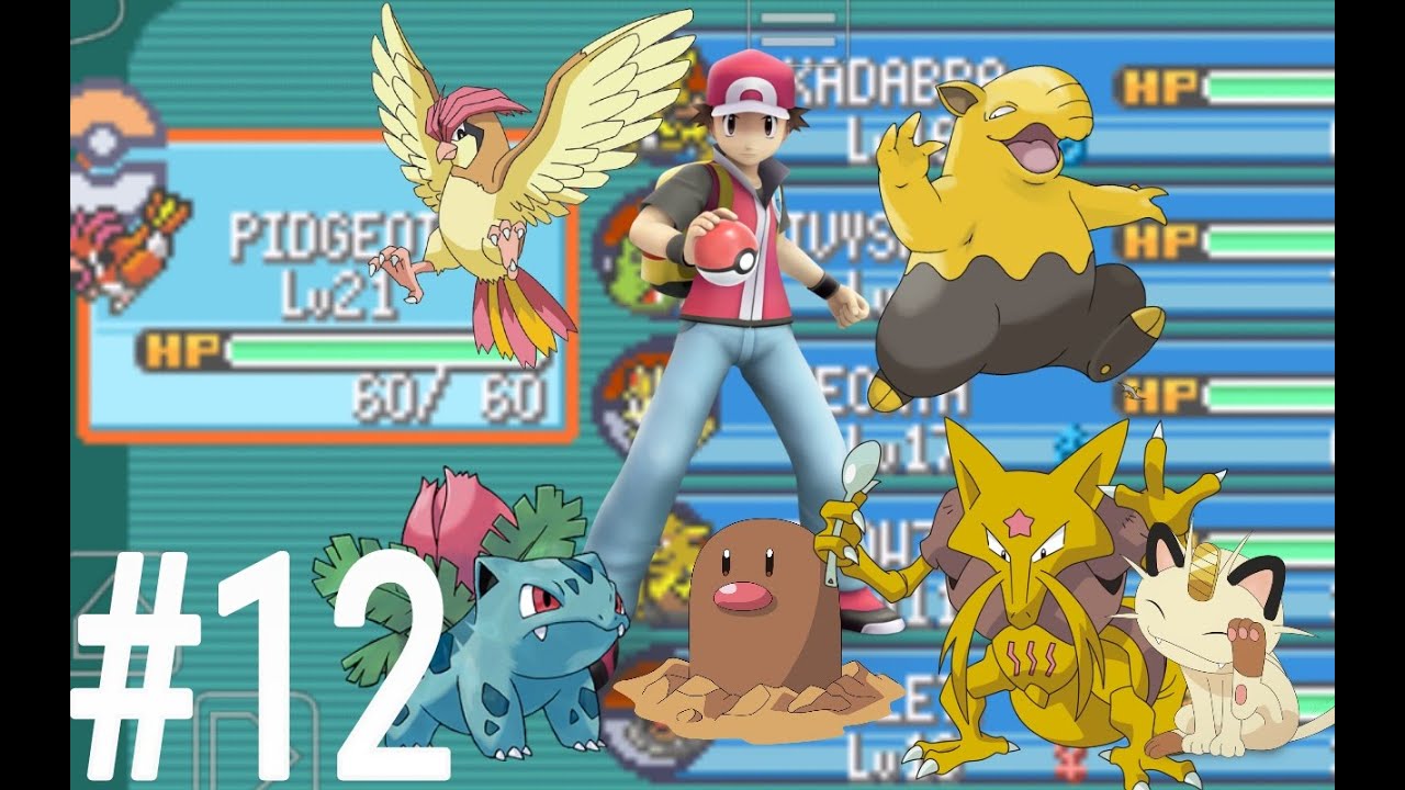 O time está completo - Pokemon Fire Red version #12 - YouTube