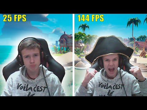 КАК ПОВЫСИТЬ ФПС В SEA OF THIEVES - в 2023 году