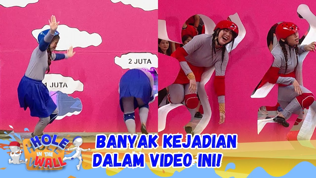 NGAKAK! Banyak Kejadian Lucu & Kocak Chibi-Chibi Dalam 1 Video Ini! - Hole In The Wall 2023