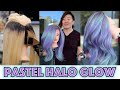 Pastel Halo Glow Hair