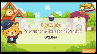 How to Secure Game and Restore Game on Happy Pet Story (V2.0 +) screenshot 3