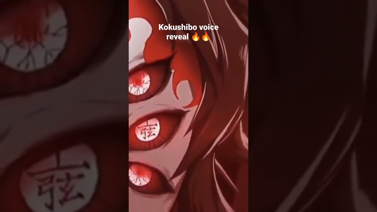 kokushibo voice reveal kokushibo demonslayeruppermoon YouTube