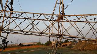 66KV tower line breakdown