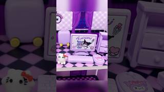 Mini Kuromi doll house toys unboxing #dollhouse  #unboxing #stressrelief #satisfying