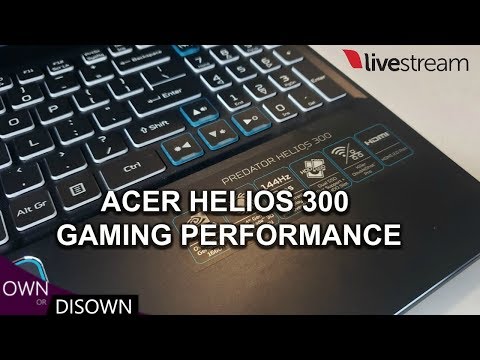 Acer Predator Helios 300 GTX 1660Ti - Live Gaming Performance