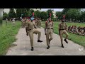 NCC 'C' Certificate Exam drill performed by M. N. College Cadets..