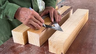 The Carpenter Crafted The Most Unique Table In The World. The Innovative Wood Processing Idea