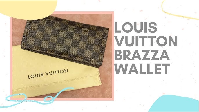 LOUIS VUITTON MONOGRAM ECLIPSE FRAGMENT BRAZZA WALLET